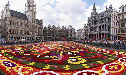 Le tapis de fleurs de Bruxelles