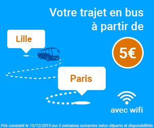 Lille Paris en bus