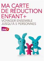 Carte de réduction SNCF Enfant+