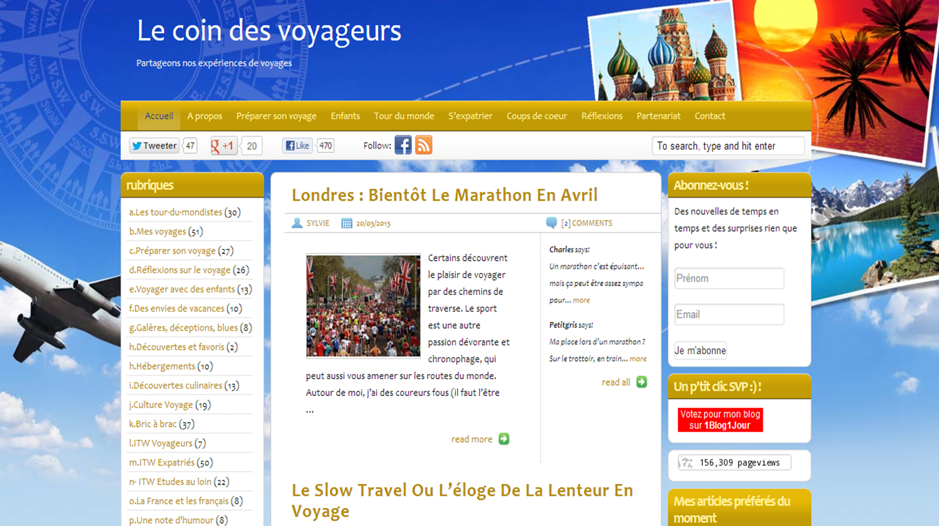 Lecoindesvoyageurs.fr