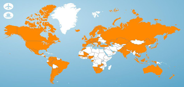 Couverture wifi par le fournisseur international d'accès au WiFi via Hotspot Trustive